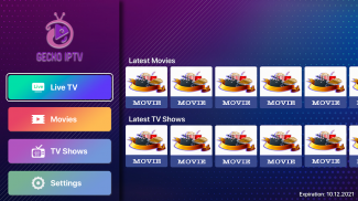 IPTV Gecko Player screenshot 17