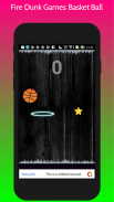 Fire Dunk - Basket Ball screenshot 1