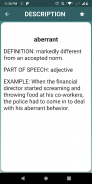 Ultimate GRE Word List : A to Z Vocabulary Prep screenshot 2