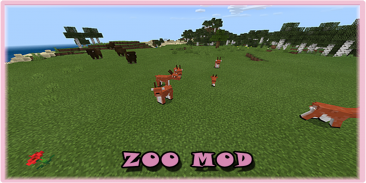Mod ZooCraft Minecraft screenshot 1
