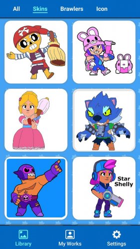 Coloring Brawl Stars 6 Telecharger Apk Android Aptoide - pourquoi brawl star demarre plus sur android