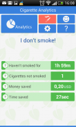 Cigarette Analytics screenshot 2