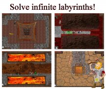 Escape the Minotaur s maze - Free Action Myth Game screenshot 7