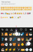 Emoji искусства-мило и смайлик screenshot 1