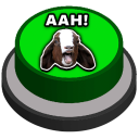 Scream Goat | Sound Button Meme Icon