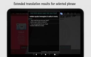 LSubs - video player with translatable subtitles screenshot 3