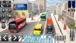 Bus Driving Simulator Bus game screenshot 7