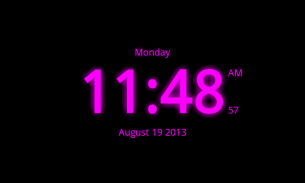 Digital Clock Live Wallpaper-7 screenshot 1