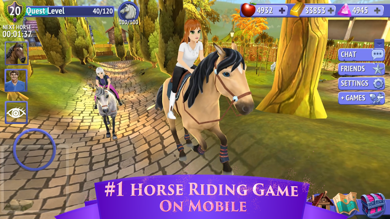 A Horse Ride: Wild Trail Run & Jump Game::Appstore for Android