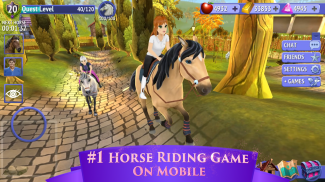 Horse Riding Tales - ワイルドポニー screenshot 0