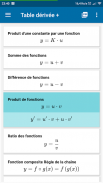 Dérivés Table Plus screenshot 4