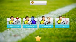 2 Player Finger Soccer screenshot 1