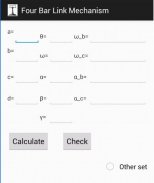 four bar link mechanism screenshot 1