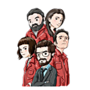 La Casa De Papel Quiz Game Icon