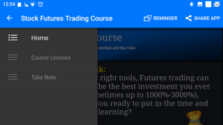 Stock Futures Trading Course screenshot 1