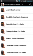 راديو الماسح الضوئي الشرطة screenshot 0