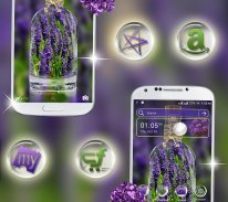 Lavender Launcher Theme screenshot 4