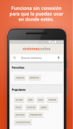 Diccionario Sinónimos Offline screenshot 0