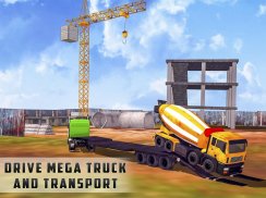 Construction Vehicles Cargo Truck Game screenshot 7