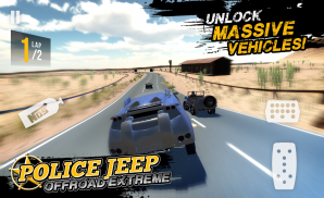 Police Jeep Offroad Extreme screenshot 3