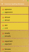 Common Spelling Mistakes screenshot 3