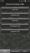 Goose Hunting Calls screenshot 0