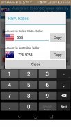 Australian Dollar Exchange RBA screenshot 2