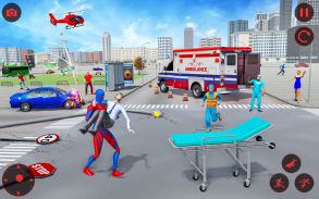 Ropehero Spider Superhero Game screenshot 1