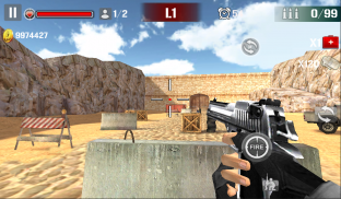 Sniper Shoot Fire War screenshot 0