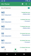 HSL Reittiopas timetables and routes screenshot 2