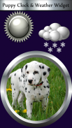 Puppy Clock & Weather Widget screenshot 0