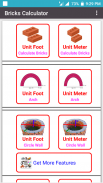 Bricks Calculator (Arch, Circl screenshot 3