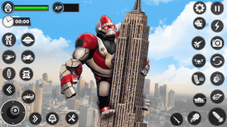 Juego de robot gorila enojado screenshot 1