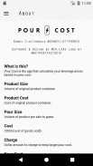 Pour Cost — Bar Calculator screenshot 4