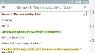 Spurgeon's Sermons Offline screenshot 0