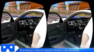 Aventura de condução de carro da cidade de drag VR screenshot 6