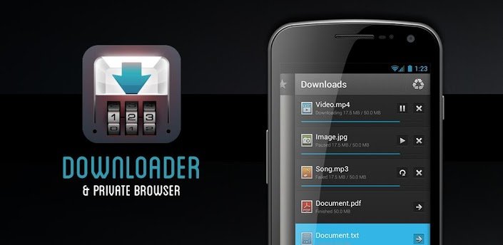 download downloader and private browser