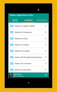 Radio Emisoras de Argentina AM screenshot 10