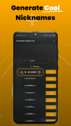 Gerador de apelidos - apelido para jogos screenshot 2