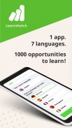 LearnMatch: Aprender idiomas, aprender inglés screenshot 0