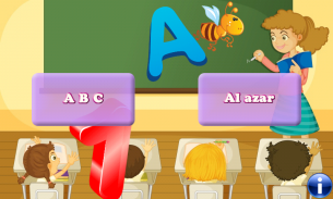 Alfabeto espanhol Puzzle Jogos screenshot 2