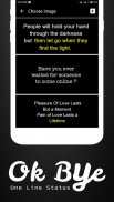 Ok Bye status – Images Quotes screenshot 4