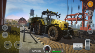 Farmer Tractor Driver Games screenshot 1