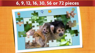 Puzzle Game with Baby Animals screenshot 5