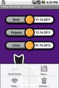 Feline Breeding Calculator screenshot 1