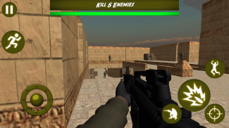 Army Commandos Battlefield Survival Hunt Shooter screenshot 1