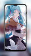 Hatsune Miku Anime Live Wallpapers Collection screenshot 2