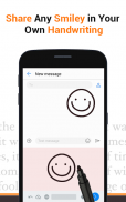 The Handwriting Keyboard – Write, Draw, Share screenshot 2
