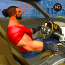 Crazy Car Driving Simulator 3D Icon