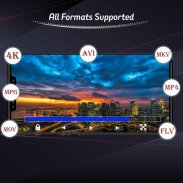 All Format Video Player & MP4 Music player screenshot 0